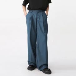 6 Pcs Mens Baggy Plus Size Breathable Suit Pants