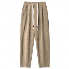 2 Pcs Mens Corduroy Casual Pants