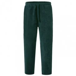 3 Pcs Mens Casual Straight Nine Point Corduroy Pants